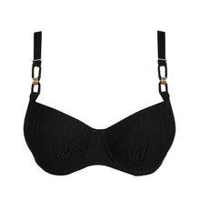 Load image into Gallery viewer, Prima Donna Swim SS25 Kiruna Black Padded Balcony Underwire Bikini Top
