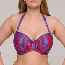 Load image into Gallery viewer, Prima Donna Swim SS25 Skudai Wild Stripes Padded Balcony Underwire Bikini Top
