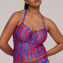 Load image into Gallery viewer, Prima Donna Swim SS25 Skudai Wild Stripes Padded Full Cup Tankini
