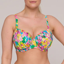 Load image into Gallery viewer, Prima Donna Swim SS25 Ubud Sun Glow Padded Balcony Underwire Bikini Top
