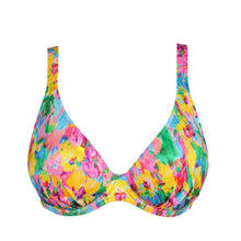 Load image into Gallery viewer, Prima Donna Swim SS25 Ubud Sun Glow Half Padded Plunge Underwire Bikini Top
