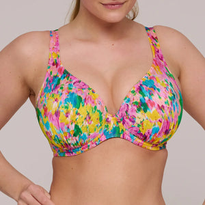 Prima Donna Swim SS25 Ubud Sun Glow Half Padded Plunge Underwire Bikini Top