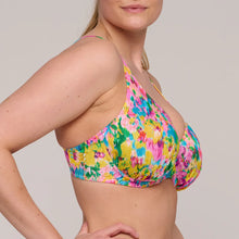 Load image into Gallery viewer, Prima Donna Swim SS25 Ubud Sun Glow Half Padded Plunge Underwire Bikini Top

