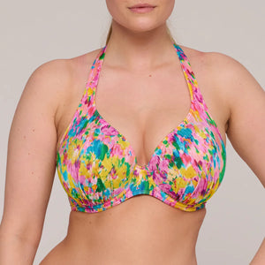 Prima Donna Swim SS25 Ubud Sun Glow Half Padded Plunge Underwire Bikini Top
