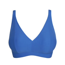 Load image into Gallery viewer, Prima Donna Swim SS25 Aswan Delphinium Cheer Blue Triangle Bikini Top
