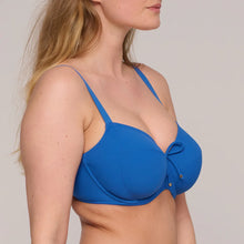 Load image into Gallery viewer, Prima Donna Swim SS25 Aswan Delphinium Cheer Blue Full Cup Bikini Top

