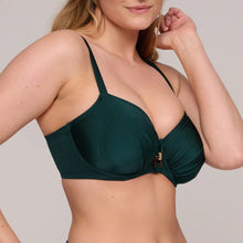 Load image into Gallery viewer, Prima Donna Swim SS25 Mangalore Jewel Green Full Cup Underwire Bikini Top
