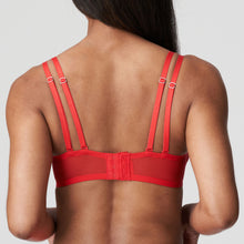 Load image into Gallery viewer, Prima Donna Twist First Night Moulded Balcony Convertible Back Underwire Bra (Scarlet and Electric Blue)
