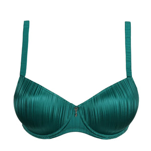 Prima Donna Twist FW24 Knokke Jasper Green Padded Balcony Underwire Bra