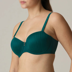 Prima Donna Twist FW24 Knokke Jasper Green Padded Balcony Underwire Bra