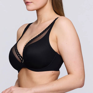 Prima Donna Twist SS25 Vivgirl Black Half Padded Plunge Underwire Bra