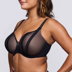 Prima Donna Twist SS25 Vivgirl Black Padded Heartshape Underwire Bra