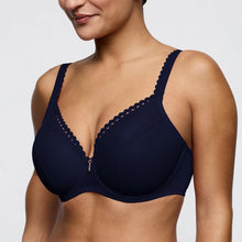 Load image into Gallery viewer, Prima Donna Twist FW26 Wowgirl Evening Blue Padded Heartshape Underwire Bra
