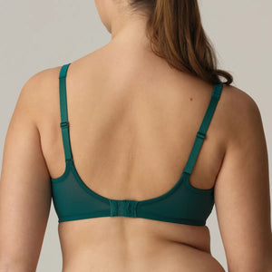 Prima Donna Twist FW24 Knokke Jasper Green Padded Heartshape Underwire Bra