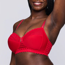 Load image into Gallery viewer, Prima Donna Twist SS25 East End True Red Full Cup Wireless Bralette
