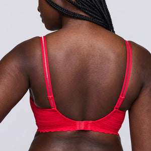 Prima Donna Twist SS25 East End True Red Full Cup Wireless Bralette