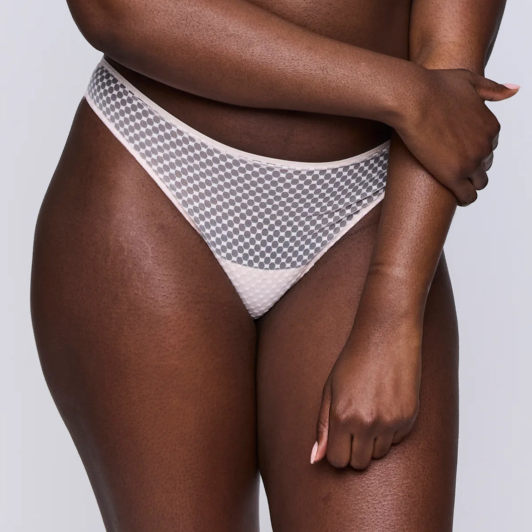 Prima Donna Twist SS25 Glass Beach Crystal Pink Matching Thong
