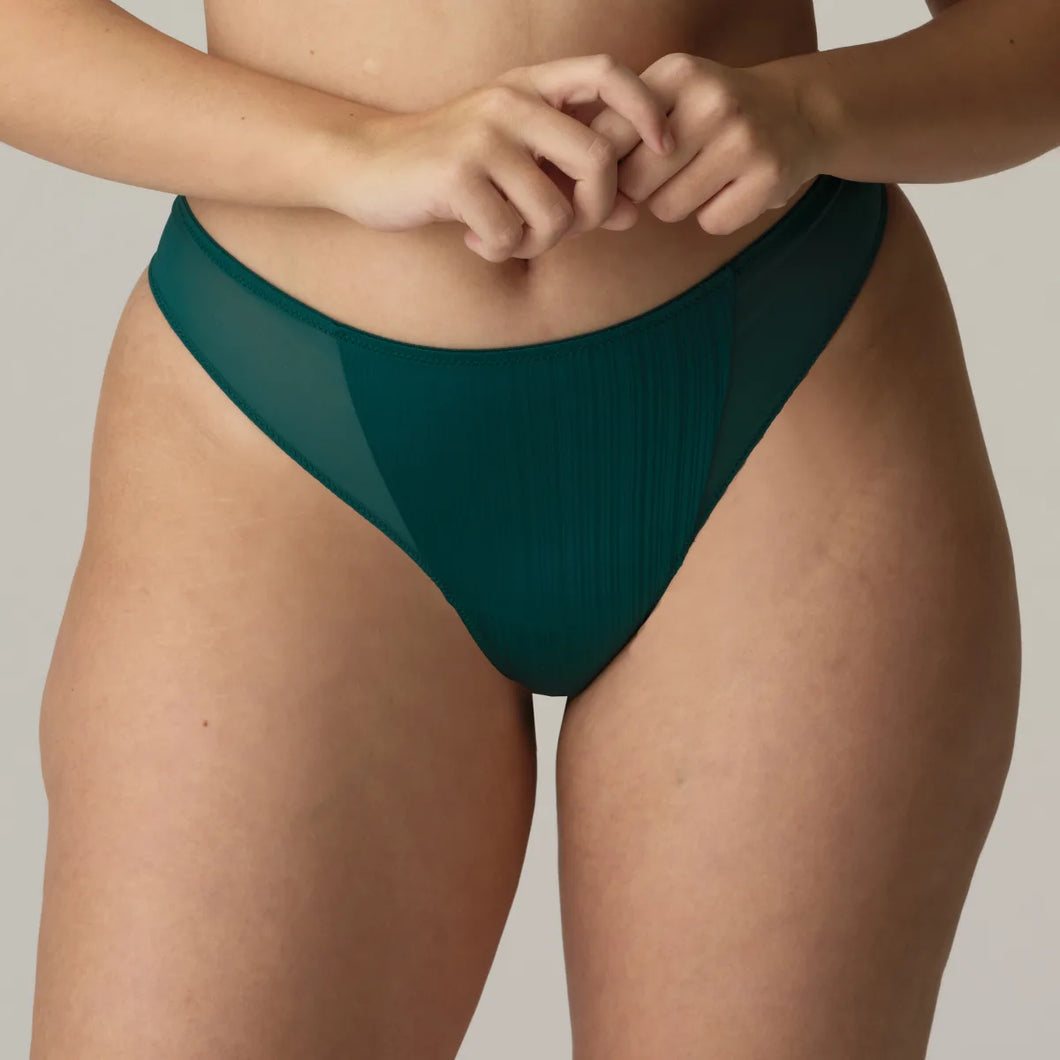 Prima Donna Twist FW24 Knokke Jasper Green Matching Thong