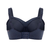 Load image into Gallery viewer, Ulla Viola Full Coverage Padded Strap Underwire Bra Fashion Colours H - L Cup (NEW: Midnight)
