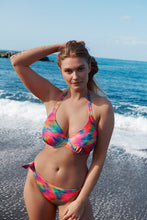 Load image into Gallery viewer, Prima Donna Swim SS25 Cairo Sunset Nile Half Padded Plunge Underwire Bikini Top
