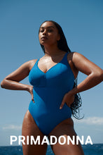 Load image into Gallery viewer, Prima Donna Swim SS25 Aswan Delphinium Cheer Blue Wireless Swimsuit
