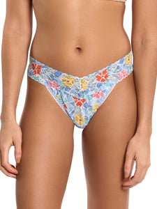 Hanky Panky O/S High/Original Rise Signature Lace Thong Prints