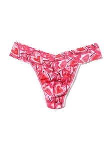 Hanky Panky O/S High/Original Rise Signature Lace Thong Prints