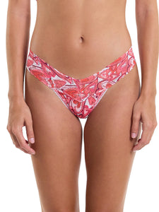 Hanky Panky O/S Low Rise Signature Lace Thong Prints