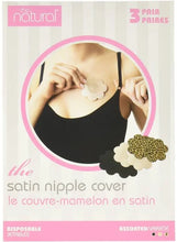 Load image into Gallery viewer, The Natural Satin Nipple Covers (Nude, Black, Leopard Print)
