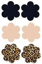 Load image into Gallery viewer, The Natural Satin Nipple Covers (Nude, Black, Leopard Print)
