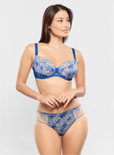 Load image into Gallery viewer, Empreinte Agathe Lazuli Blue  Balcony Unlined Underwire Bra
