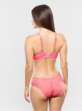 Load image into Gallery viewer, Empreinte SS26 Cassiopee Electric Pink Seamless Unlined Lace Underwire Bra
