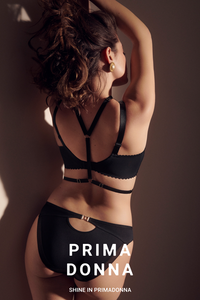 Prima Donna FW24 Vallarta Black Matching Rio Brief