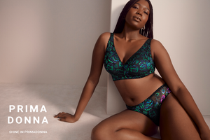 Prima Donna FW24 San Angel Peacock Feather Matching Rio Brief