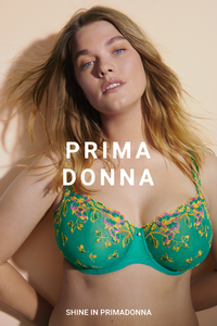 Prima Donna SS24 Lenca Sunny Teal Balcony Vertical Seam Underwire Bra