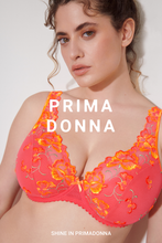 Load image into Gallery viewer, Prima Donna SS24 Devdaha Tropicana Half Padded Plunge Underwire Bra
