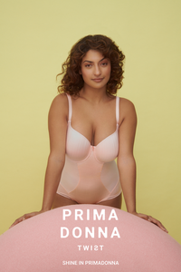 Prima Donna Twist SS24 Knokke Crystal Pink Padded Heartshape Body