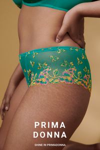 Prima Donna SS24 Lenca Sunny Teal Matching Luxury Thong