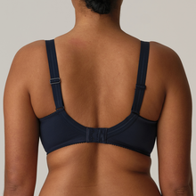 Load image into Gallery viewer, Prima Donna FW24 Deauville Velvet Blue Full Cup Underwire Bra
