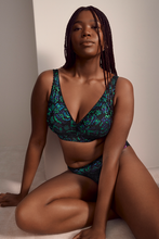 Load image into Gallery viewer, Prima Donna FW24 San Angel Peacock Feather Wireless Full Cup Bralette
