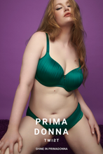 Load image into Gallery viewer, Prima Donna Twist FW24 Knokke Jasper Green Padded Heartshape Underwire Bra
