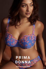 Load image into Gallery viewer, Prima Donna FW24 Lenca Blue Eyes Padded Balcony Underwire Bra
