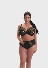Load and play video in Gallery viewer, Elomi Samira Black SS22 Plunge Underwire Bra
