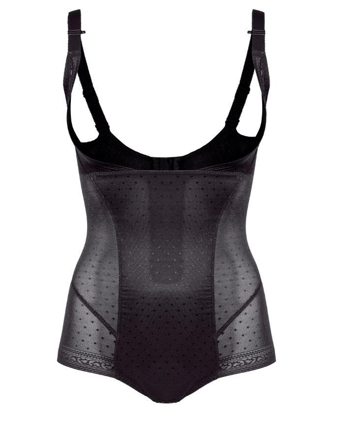 Ulla Meghan Shapewear Bodysuit (Black + Bisque) – LES SAISONS