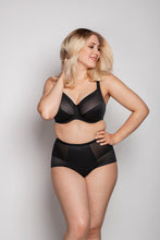 Load image into Gallery viewer, Ulla Meghan Unlined Underwire Bra (Black + Bisque)
