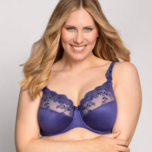 Load image into Gallery viewer, Ulla Ella Violet Full Coverage Unlined Underwire Bra
