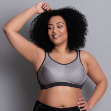 Load image into Gallery viewer, Anita Non-Underwire Non-Padded (Heather Grey + Python)  Sports Bra
