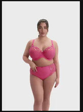 Load and play video in Gallery viewer, Elomi SS22 Honeysuckle Charley Non-Padded Plunge J-Hook Underwire Bra
