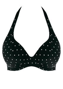 Freya Jewel Cove Unlined Underwire Halter Bikini Top