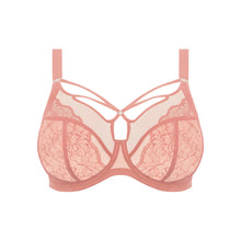 Load image into Gallery viewer, Elomi Brianna Full Cup Plunge Strings Underwire Unlined Bra (Ash Rose)
